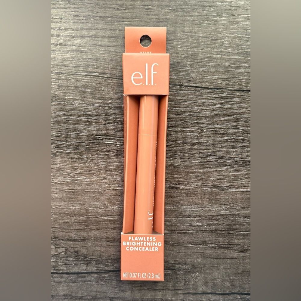 E.L.F. Flawless Brightening Concealer Tan 45N With Neutral Warm Undertones